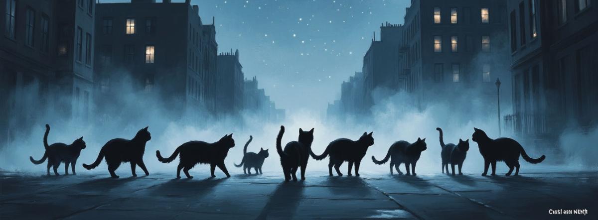 Коты уходят из города | Ryfma